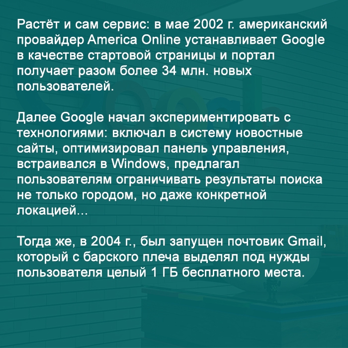 История Google